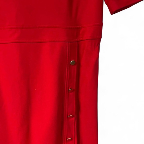 Hobbs London Anela Dress In Flag Red Size US 14 - Picture 12 of 16